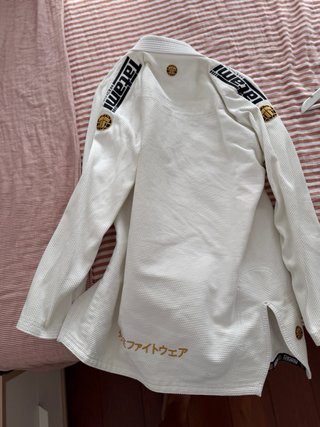 Kimono BJJ Tatami Estilo Gold Blanco Talla A2L
