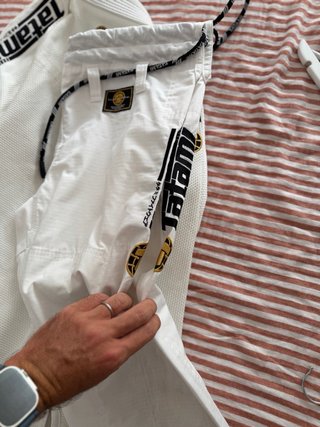 Kimono BJJ Tatami Estilo Gold Blanco Talla A2L