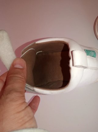 Zapatillas blancas niño/niña