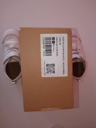 Zapatillas blancas niño/niña