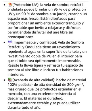 Toldo retráctil 4x6m Gris Claro