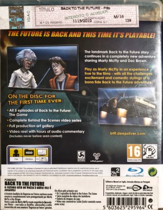 Back to the Future The Game PS3