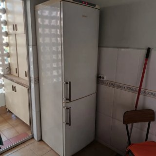 Nevera Congelador Blanca 195cm