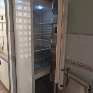 Nevera Congelador Blanca 195cm