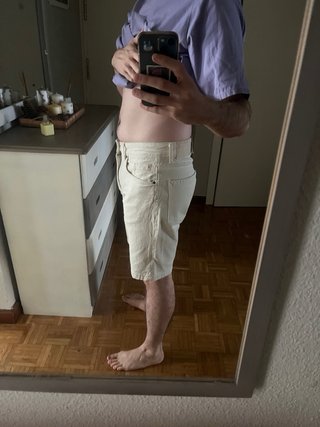 Bermuda Cortefiel beige 38