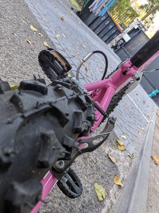 Bicicleta Infantil Stucchi rosa 20 pulgadas