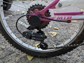 Bicicleta Infantil Stucchi rosa 20 pulgadas