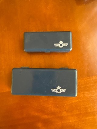 2 Estuches Aseo Ejército Aire Años 80