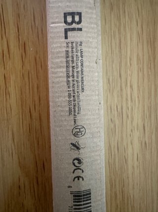 Tubo Fluorescente Philips TL-D 15W Actinic BL UV-A