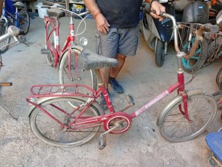 Bicicleta Clásica Roja