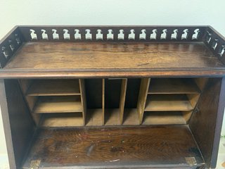 Mueble escritorio secreter/buró antiguo de madera