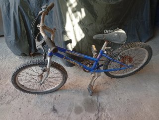 Bicicleta infantil Megakid 206 azul