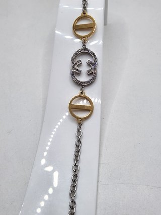 Pulsera Gucci Acero Quirúrgico Chapado Oro