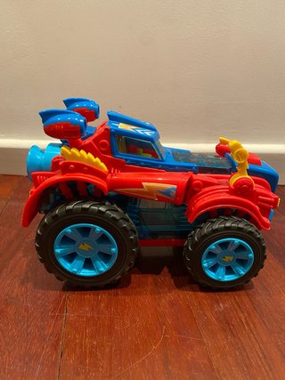 Coche superzings Rojo y Azul