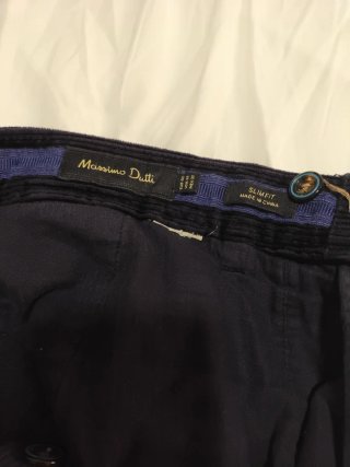 Pantalón de pana para caballero