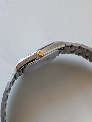 Orologio Seiko Tank Vintage Oro Argento