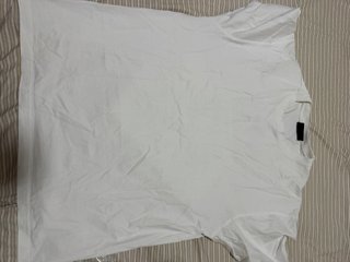 Camiseta Balenciaga Blanca Etiqueta Negra