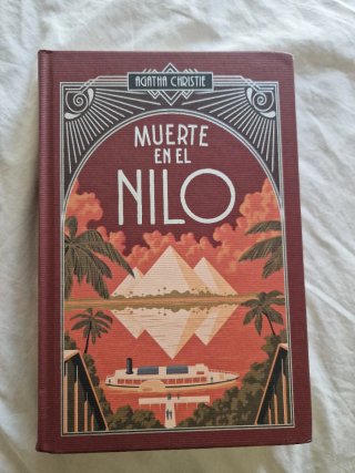 Libro muerte en el nilo Agatha Christie deluxe