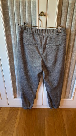 Pantalones Vila grises de espiga