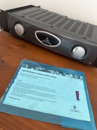 Behringer A500 amplificador + UltragraphPro