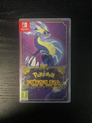 Pokemon Purpura Nintendo Switch RPG