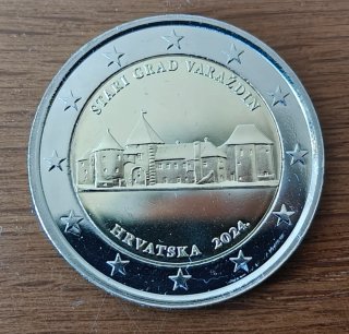 2 Euros Croacia 2024 Varazdin