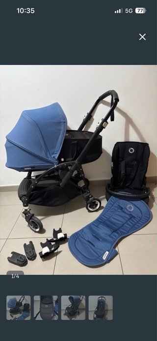 Carrito Bugaboo Bee 5 Azul