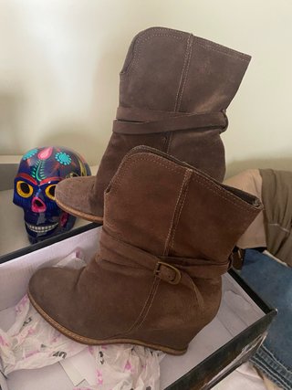 Botines Alpe Marrón Cuña