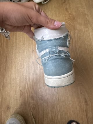 Jordan 1 Jeans- Denim originali e Usate Pochissimo