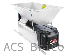 Despalilladora Chapa Motor Eléctrico - 0,75 kW- 1500 kg/h - 90x50 cm - Grifo