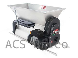 Despalilladora Chapa Motor Eléctrico - 0,75 kW- 1500 kg/h - 90x50 cm - Grifo