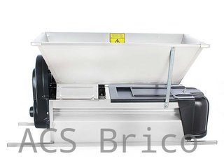 Despalilladora Chapa Motor Eléctrico - 0,75 kW- 1500 kg/h - 90x50 cm - Grifo