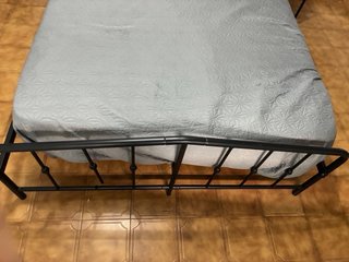 Somier 1.50x1.90 Metal Negro