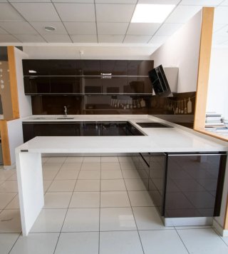 Cocina de exposición nueva