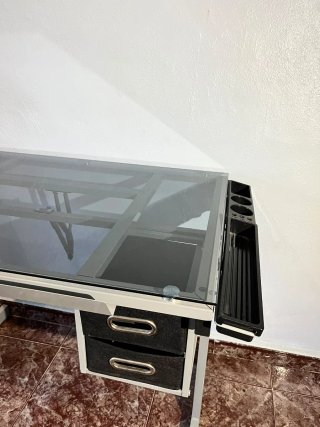 Scrivania da Disegno Inclinabile in Vetro