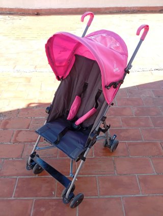 Silla de paseo Asalvo rosa