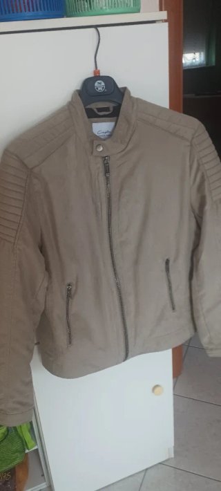 Giubino beige mezza stagione