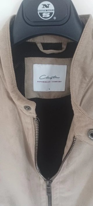 Giubino beige mezza stagione