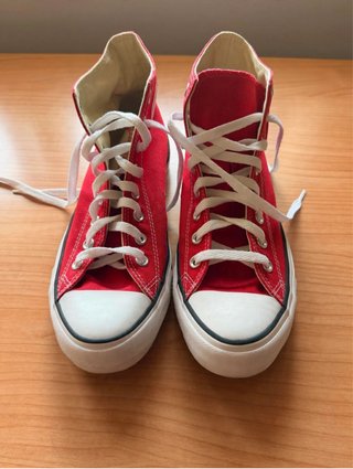 Converse Rojas Talla 42