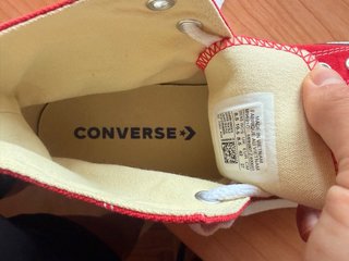 Converse Rojas Talla 42