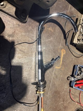 Grifo con sensor cromado