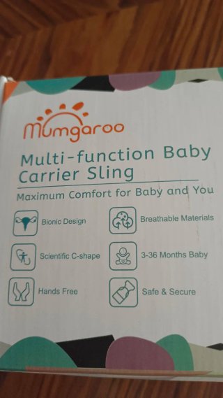Fasciatoio ergonomico Mumgaroo 3-36m