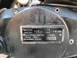 Fantic Caballero 125 motor hecho