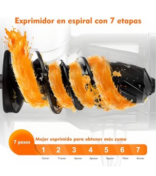 Licuadora Prensado en Frío Amzchef