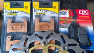 🆕Discos y Pastillas Freno Moto CBR 954 RR