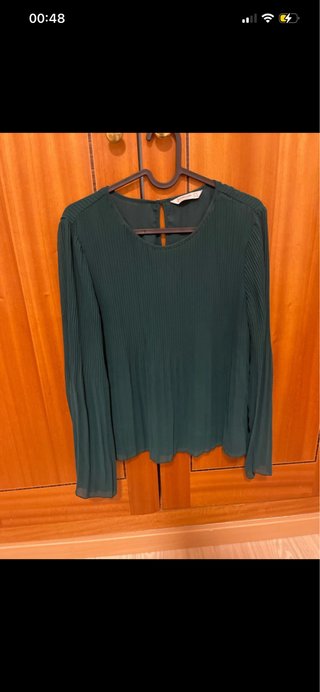 Camisola verde senhora