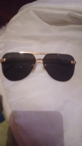 Gafas de sol Louis Vuitton Beige/Negro