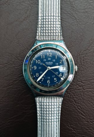 Orologio Swatch Irony Big Happy Joe Blue YGS400