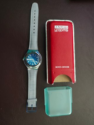 Orologio Swatch Irony Big Happy Joe Blue YGS400