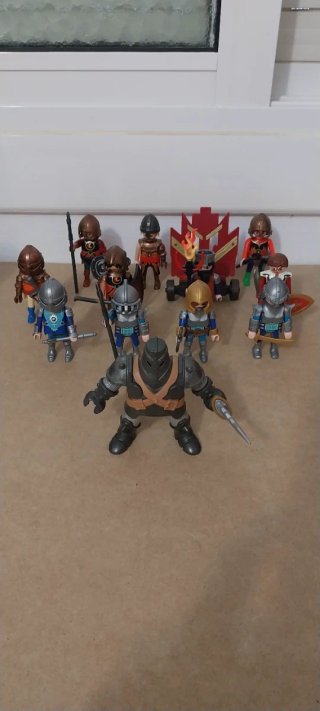 Playmobil,novelmore,lote,castillo,fortaleza,fortin